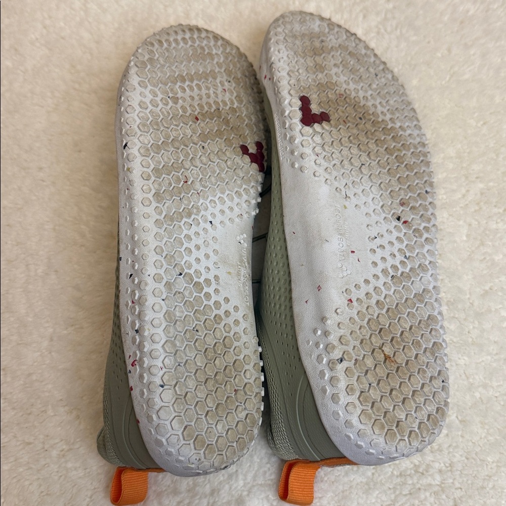 Vivobarefoot Primus Lite Barefoot Sneakers Green Orange Women 6 Youth 5 - Picture 5 of 6